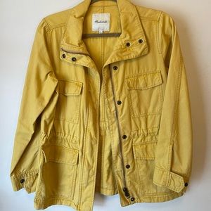 Madewell Yellow Army Jacket
